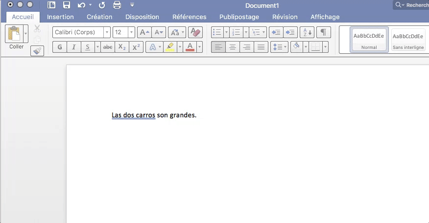 grammar check in ms word for mac